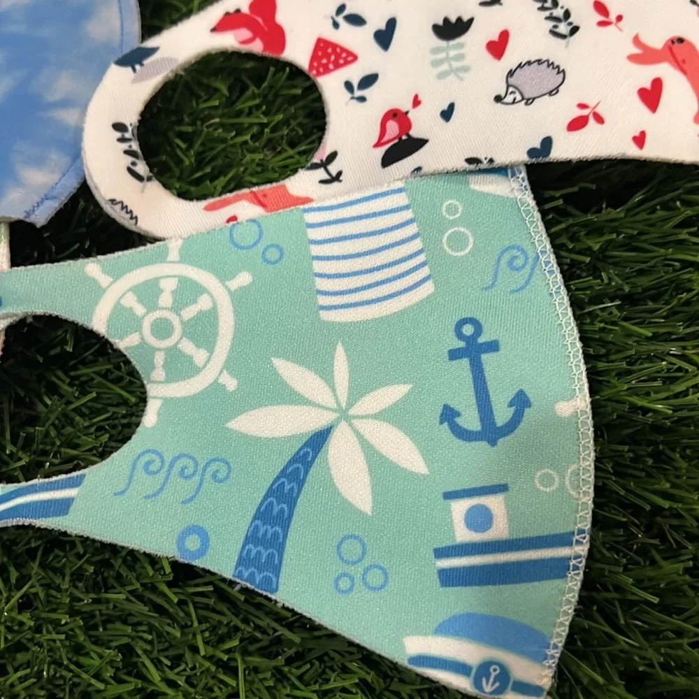 Youth Breathable Face Masks - set of 6